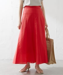 COLLAGE GALLARDAGALANTE（コラージュガリャルダガランテ）の「コーティングリネンスカート（スカート）」