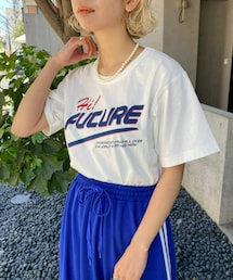 CIAOPANIC | カジュアルダウンが叶う、ビンテージライクプリントTシャツ(Tシャツ/カットソー)