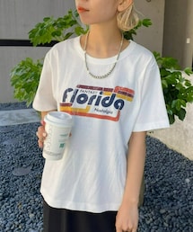 CIAOPANIC | カジュアルダウンが叶う、ビンテージライクプリントTシャツ(Tシャツ/カットソー)