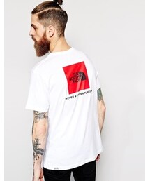 THE NORTH FACE | The North Face T-Shirt with Red Box Logo - White(Tシャツ/カットソー)