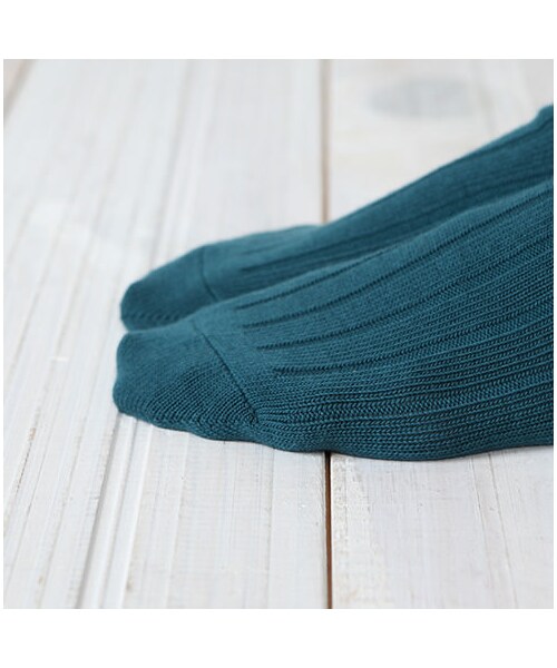 靴下屋（クツシタヤ）の「太リブショートソックス（ソックス・靴下・レディース・キナリ/サラシ/クロ/グレーモク/チャコールモク/チェリーピンク/エンジ/カラシ/カーキ/ブルー/コン/ダークターコイズ・22.0～24.0cm）」の19枚目の写真