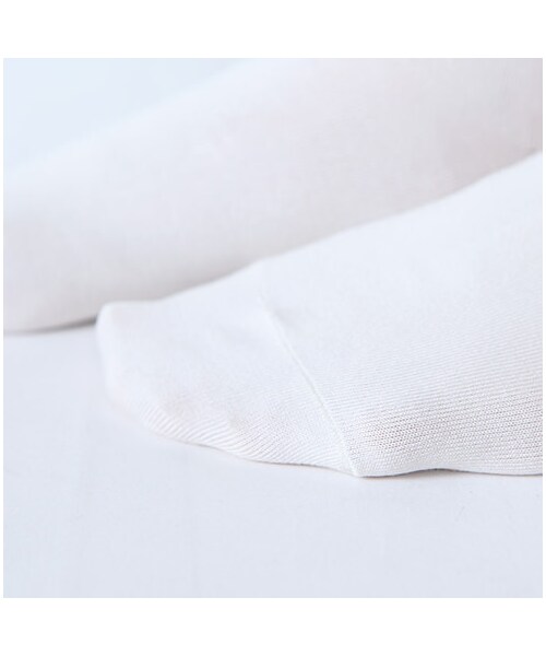 靴下屋（クツシタヤ）の「ゴム長無地ショートソックス（ソックス・靴下・レディース・オフホワイト/クロ/チャコールグレー/サンドグレー/コゲチャ/ローズピンク/ワイン/カラシ/アオミドリ/コン/ネイビー・22.0～24.0cm）」の18枚目の写真