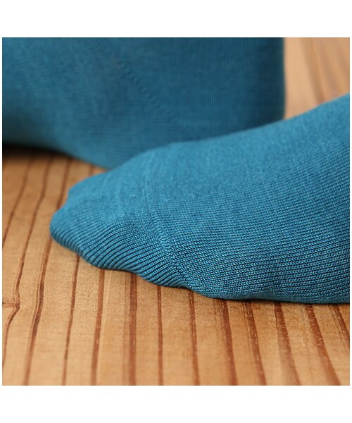 靴下屋（クツシタヤ）の「薄手の三つ折りショートソックス（ソックス・靴下・レディース・オフホワイト/サラシ/グレー/クロ/チャコールモク/アカ/カーキ/ブルー/ターコイズブルー/ノウコン・22.0～24.0cm）」の17枚目の写真