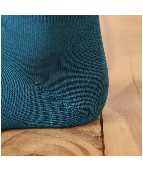 靴下屋（クツシタヤ）の「薄手の三つ折りショートソックス（ソックス・靴下・レディース・オフホワイト/サラシ/グレー/クロ/チャコールモク/アカ/カーキ/ブルー/ターコイズブルー/ノウコン・22.0～24.0cm）」の16枚目の写真