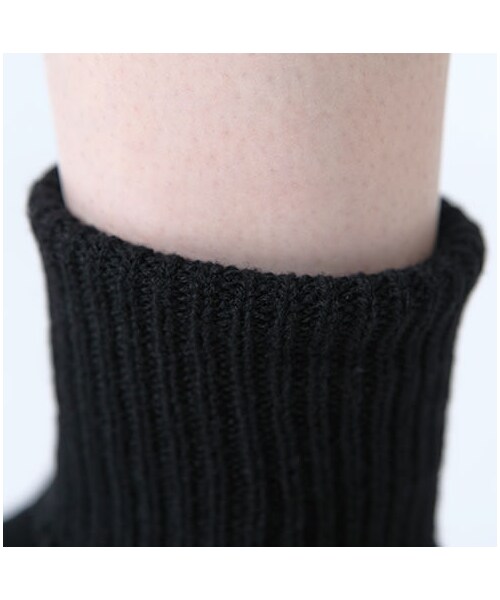 靴下屋（クツシタヤ）の「大幅折り返しルーズベタソックス◆2WAY◆（ソックス・靴下・レディース・オフホワイト/クロ/グレージュ/エンジ/レンガ/ダークグリーン・22.0～24.0cm）」の11枚目の写真