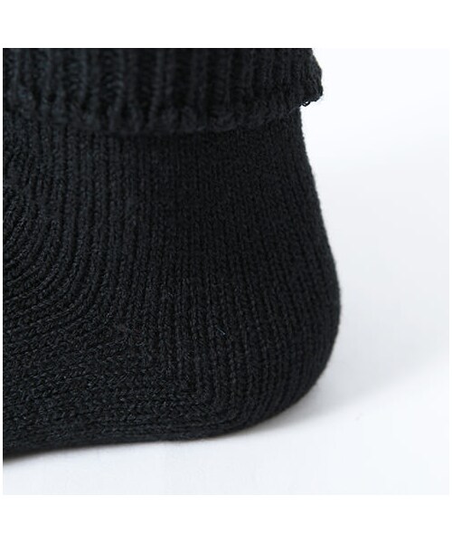 靴下屋（クツシタヤ）の「大幅折り返しルーズベタソックス◆2WAY◆（ソックス・靴下・レディース・オフホワイト/クロ/グレージュ/エンジ/レンガ/ダークグリーン・22.0～24.0cm）」の12枚目の写真