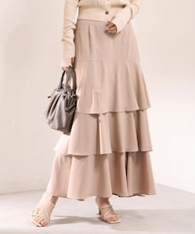 one after another NICE CLAUP | ティアードロングスカート(スカート)