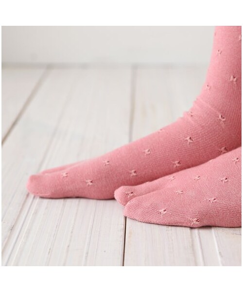 靴下屋（クツシタヤ）の「足袋タックフリルソックス（ソックス・靴下・レディース・キナリ/クロ/グレーモク/ベージュモク/ダルピンク/インディゴブルー・22.0～24.0cm）」の13枚目の写真