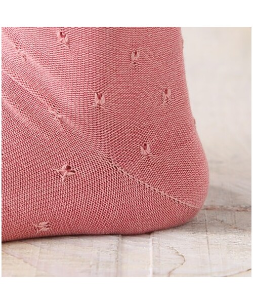 靴下屋（クツシタヤ）の「足袋タックフリルソックス（ソックス・靴下・レディース・キナリ/クロ/グレーモク/ベージュモク/ダルピンク/インディゴブルー・22.0～24.0cm）」の12枚目の写真