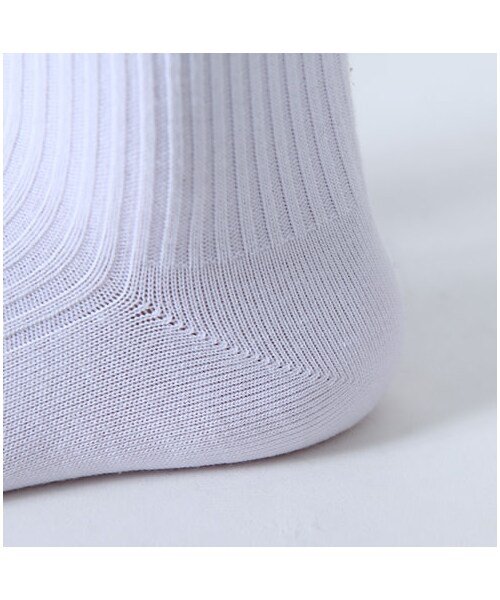 靴下屋（クツシタヤ）の「2×2リブソックス（ソックス・靴下・レディース・キナリ/サラシ/クロ/チャコールモク/モカチャ/アカ/エンジ/オレンジ/カラシ/ダークグリーン/コン/ロイヤルブルー・22.0～24.0cm）」の18枚目の写真