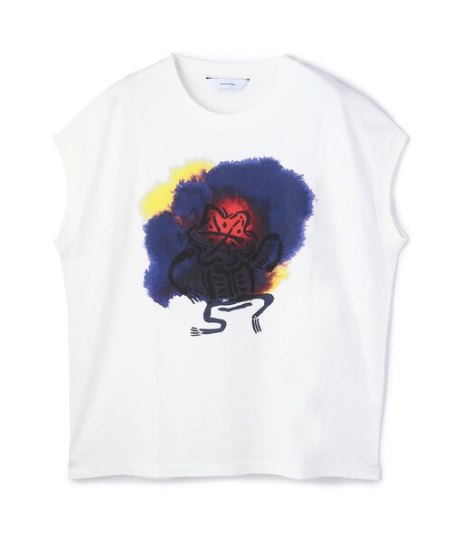 SASQUATCHfabrix.（サスクワァッチファブリックス）の「Sasquatchfabrix./サスクワッチファブリックス/“KASHIN DYES-A” NOSLEEVE（その他・メンズ・WHITE/PINK・L）」の8枚目の写真