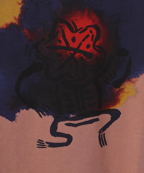 SASQUATCHfabrix.（サスクワァッチファブリックス）の「Sasquatchfabrix./サスクワッチファブリックス/“KASHIN DYES-A” NOSLEEVE（その他・メンズ・WHITE/PINK・L）」の7枚目の写真