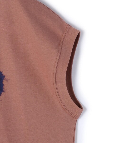 SASQUATCHfabrix.（サスクワァッチファブリックス）の「Sasquatchfabrix./サスクワッチファブリックス/“KASHIN DYES-A” NOSLEEVE（その他・メンズ・WHITE/PINK・L）」の5枚目の写真