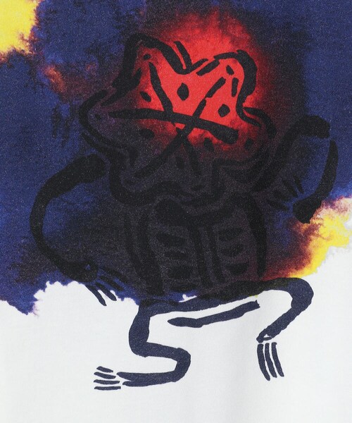 SASQUATCHfabrix.（サスクワァッチファブリックス）の「Sasquatchfabrix./サスクワッチファブリックス/“KASHIN DYES-A” T-SHIRT（その他・メンズ・WHITE/PINK・L）」の7枚目の写真
