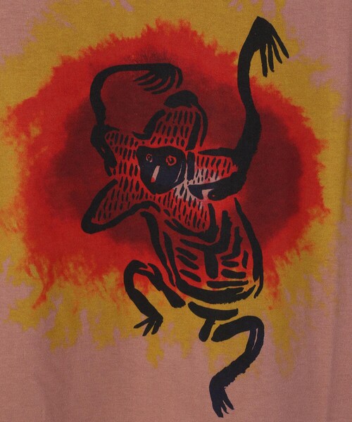 SASQUATCHfabrix.（サスクワァッチファブリックス）の「Sasquatchfabrix./サスクワッチファブリックス/“KASHIN DYES-B” T-SHIRT（その他・メンズ・WHITE/PINK・L）」の7枚目の写真