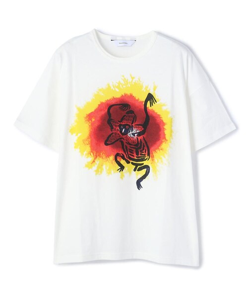 SASQUATCHfabrix.（サスクワァッチファブリックス）の「Sasquatchfabrix./サスクワッチファブリックス/“KASHIN DYES-B” T-SHIRT（その他・メンズ・WHITE/PINK・L）」の8枚目の写真