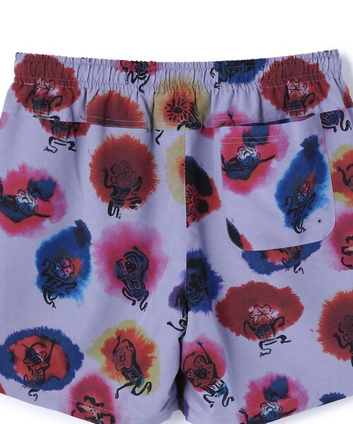 SASQUATCHfabrix.（サスクワァッチファブリックス）の「Sasquatchfabrix./サスクワッチファブリックス/KASHIN DYES” SHORTS"（その他・メンズ・WHITE/PURPLE・L）」の4枚目の写真