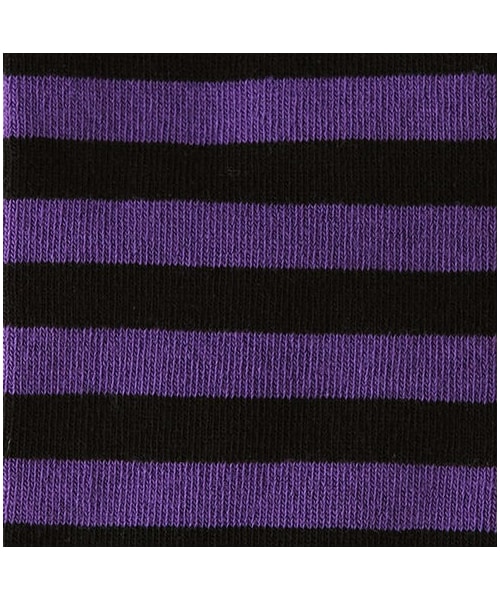 靴下屋（クツシタヤ）の「キッズ ボーダータイツ 110～130㎝（タイツ・キッズ・クロ＋オフ/クロ＋チャコール/クロ＋ピンク/クロ＋オレンジ/クロ＋パープル・110.0～130.0cm）」の3枚目の写真