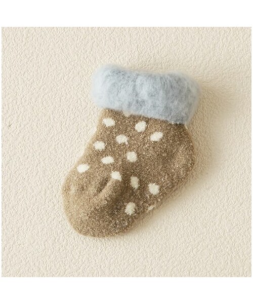 靴下屋 クツシタヤ の 親子ペア ベビー起毛ドットルームソックス9 12 レッグウェア Wear