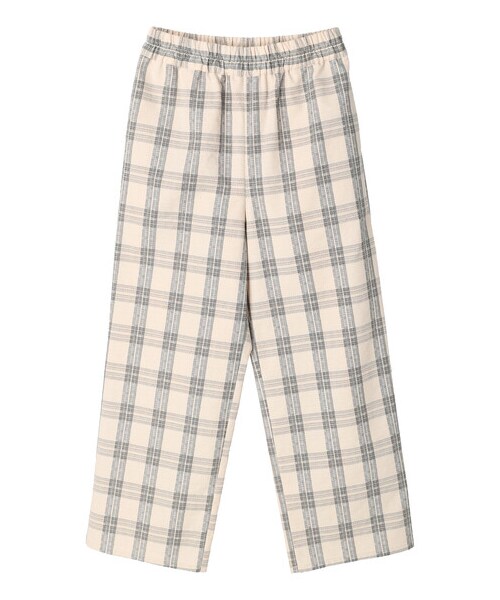 Green　Parks（グリーンパークス）の「先染めサマーパンツ（パンツ・グリーン/チェック・F）」の2枚目の写真