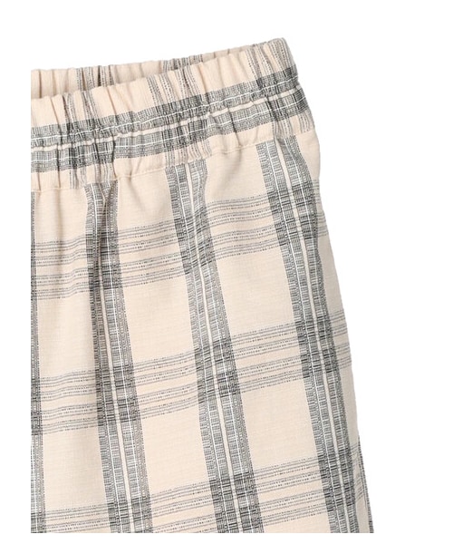 Green　Parks（グリーンパークス）の「先染めサマーパンツ（パンツ・グリーン/チェック・F）」の5枚目の写真