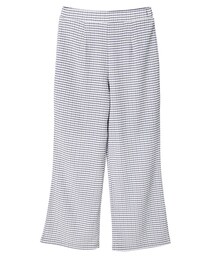 Green　Parks | ・ELENCARE DUE ギンガムチェックパンツ(パンツ)