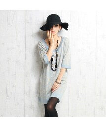 MURIEL&MERCURIA | ジャガードニットワンピース(ワンピース)