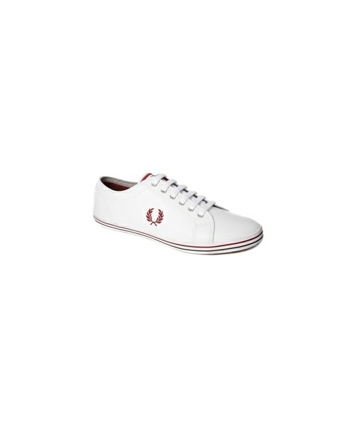 fred perry leather plimsolls