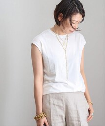 DEUXIEME CLASSE - 今季新品☆　ドゥーズィエムクラス　loosey2 クルーネック タンクトップ Deuxieme Classe（ドゥーズィエムクラス）の「《予約》*loosey2 クルー