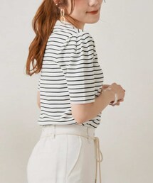 Chez toi | 袖山タックコンパクトニットプルオーバー(ニット/セーター)