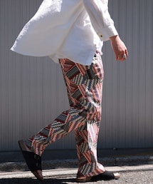 CIAOPANIC TYPY | 【セットアップ対応】バティック柄テーパードパンツ(その他パンツ)