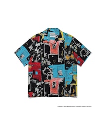 JEAN-MICHEL BASQUIAT / S/S HAWAIIAN SHIRT ( TYPE-3 )