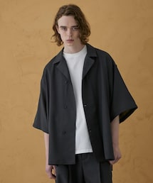 【public tokyo】ダークグレー テーラードジャケット PUBLIC TOKYO ジャケット テーラードジャケット 「セットアップ