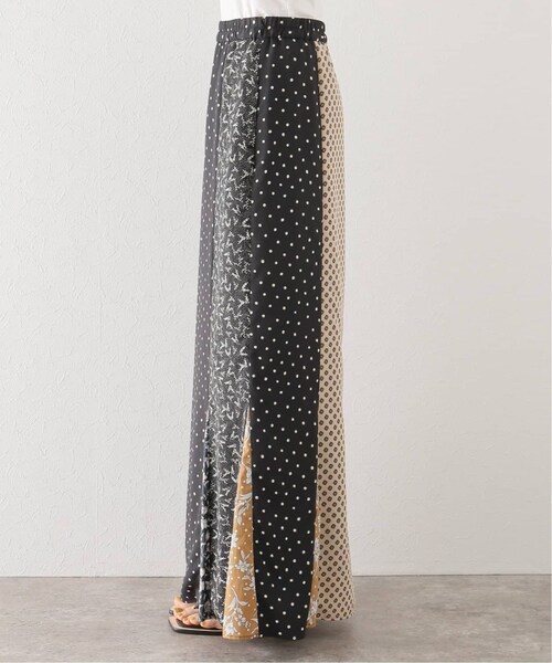 Bonum（ボナム）の「パッチワークマーメイドスカート（スカート・ブラック/(001)/フリー/在庫あり）」の6枚目の写真