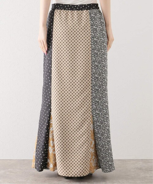 Bonum（ボナム）の「パッチワークマーメイドスカート（スカート・ブラック/(001)/フリー/在庫あり）」の7枚目の写真