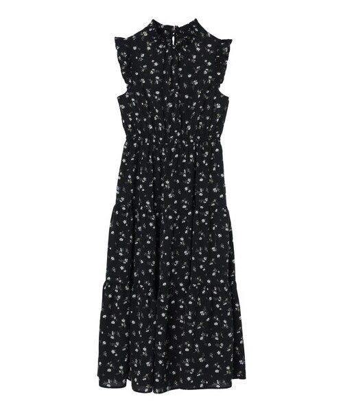 Green Parks(グリーンパークス)の「・ELENCARE DUE フラワーティアードワンピ(ワンピース/ドレス・アイボリー/ブラック/イエロー/ミント・F)」の19枚目の写真