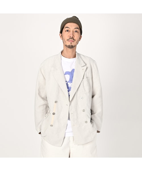 【45R 】リネンの908Pジャケット⭐︎ 45R（フォーティファイブアール）の「リネンの908Pジャケット