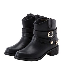 gracegift | 2ways雙釦環短靴(シューズ)