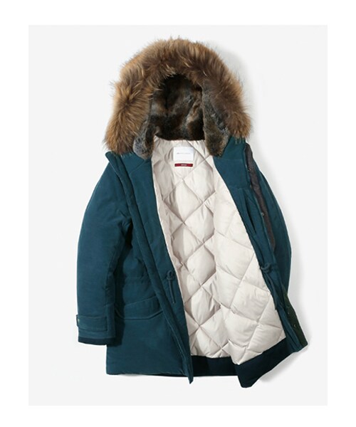 LIFUL MINIMAL GARMENTS.（ライフルミニマルガーメンツ）の「LIFUL CORDUROY DOWN PARKA NAVY（その他・メンズ・기타・M/L）」の3枚目の写真