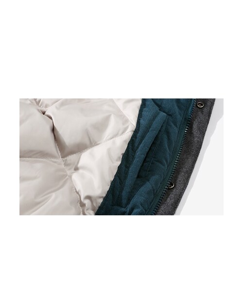 LIFUL MINIMAL GARMENTS.（ライフルミニマルガーメンツ）の「LIFUL CORDUROY DOWN PARKA NAVY（その他・メンズ・기타・M/L）」の4枚目の写真