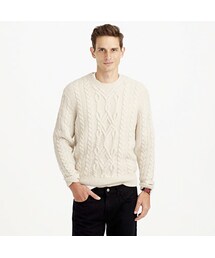 J.CREW | Wallace & Barnes Shetland wool fisherman sweater(ニット/セーター)