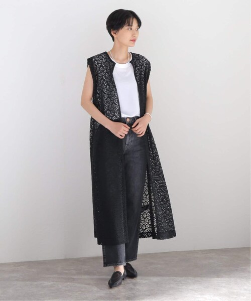 VERMEIL par iena（ヴェルメイユパーイエナ）の「リーフラッセルレース  