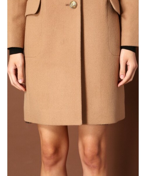 Rouge vif la cle(ルージュヴィフラクレ)の「チェスターコート2(ジャケット/アウター・レディース・キャメル/ネイビー・36/38)」の10枚目の写真