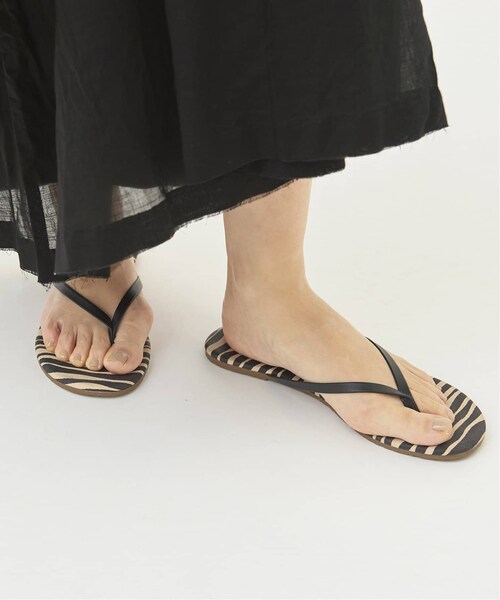 plage（プラージュ）の「《予約》SP STUDIO EXOTICサンダル（シューズ・ブラック/(001)/36/在庫あり/37/38/39/40）」の2枚目の写真