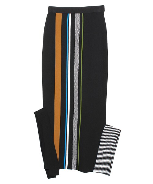 UN3D./アンスリード/TRIBAL BORDER ASYMME KT SK UN3D.（アンスリード）の「TRIBAL BORDER ASYMME KT SK（スカート