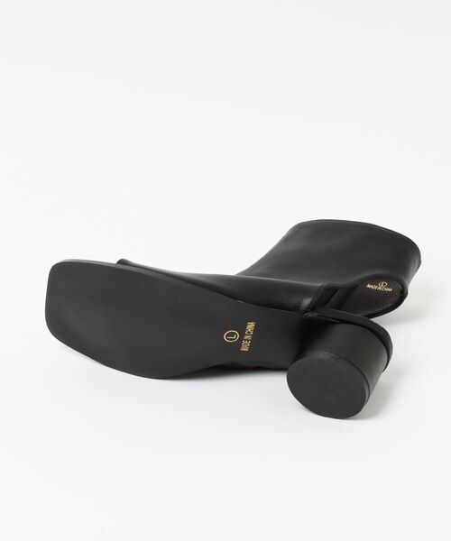 Andemiu（アンデミュウ）の「オープントゥショートブーツ（シューズ・レディース・ホワイト05/ブラック09・M/L）」の15枚目の写真