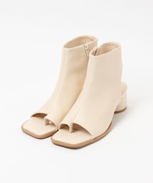 Andemiu | オープントゥショートブーツ(シューズ)