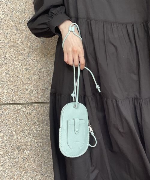 BABYLONE（バビロン）の「マルチモバイルケース（バッグ・レディース・グレー15/ブラック19/イエロー60/ライトグリーン72/パープル90・FREE）」の9枚目の写真