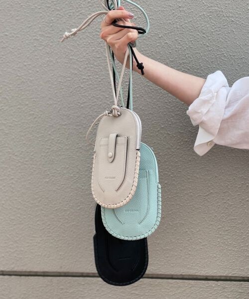 BABYLONE（バビロン）の「マルチモバイルケース（バッグ・レディース・グレー15/ブラック19/イエロー60/ライトグリーン72/パープル90・FREE）」の6枚目の写真