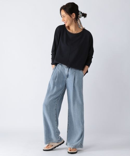 BARNYARDSTORM(バンヤードストーム)の「good warp Tサンダル(シューズ・レディース・パイルブラック08/ブラック19/パイルベージュ55・S(22.5~23.0cm)/M(23.5~24.0cm)/L(24.0~24.5cm)/LL(24.5~25.0cm))」の9枚目の写真